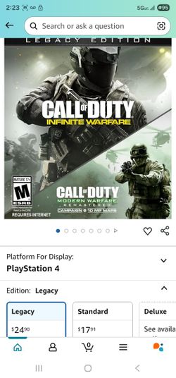 Call Of Duty Infinite Warfare Legacy Edition