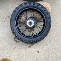 Bent Mx650 Back Wheel 