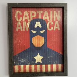 Captain America Wall Art