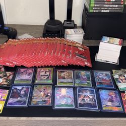 ONE PIECE TCG OP13 LOT 24 Sealed packs Plus More 