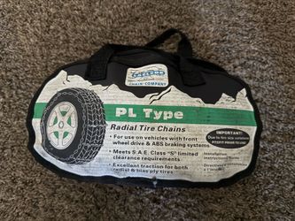 Laclede tire chains front wheel drive cars