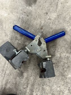 Welding mold Exothermic holding clamp