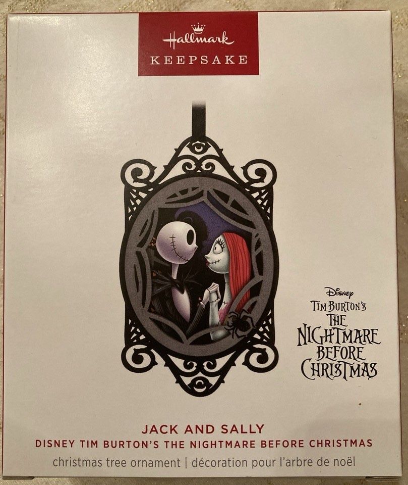 Tim Burton‘s The Nightmare Before Christmas Jack & Sally Hallmark Keepsake 2024