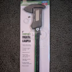 Pittsburgh Composite Digital Caliper 6"