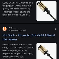 Hot Tools Pro Gold Waver