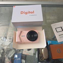 A59- 4K Digital Camera 64MP Af 18x Zoom 32GB - Pink 