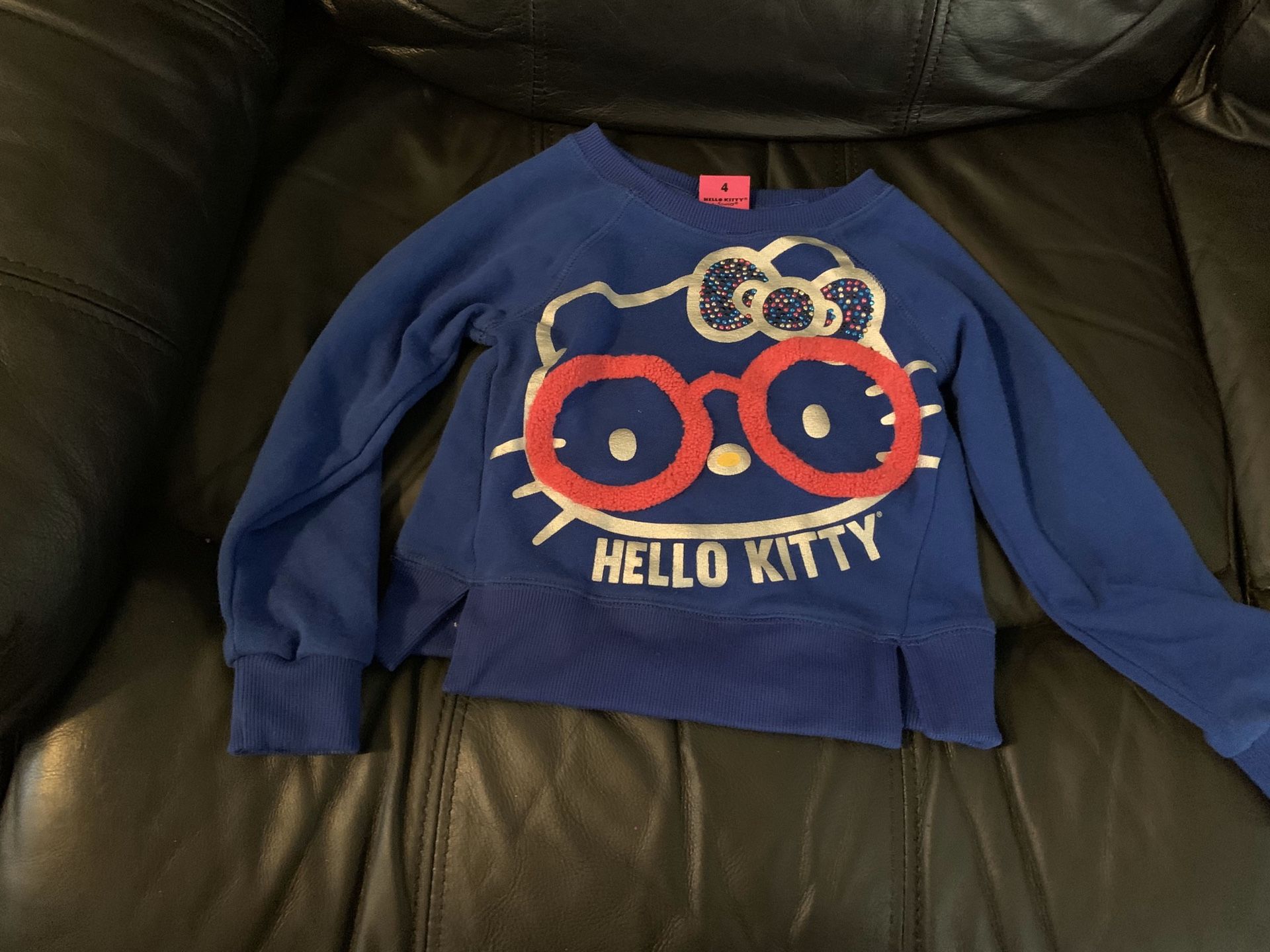 Hello kitty sweater girls size 4