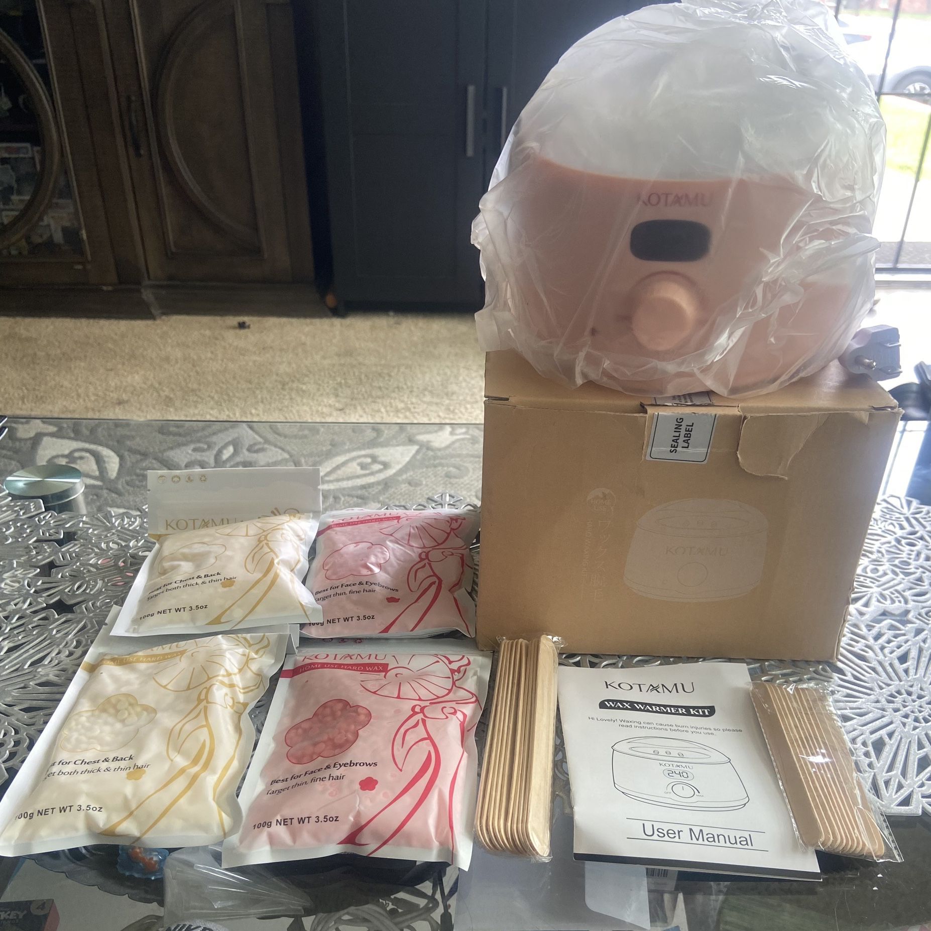  KOTAMU Digital Wax Warmer Kit for Hair Removal At Home
