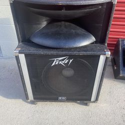 Peavey Speakers Set