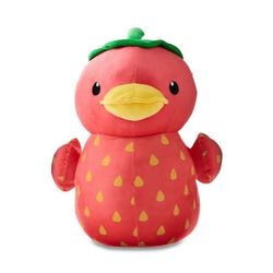 big strawberry duck stuffed animal 
