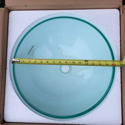 Glass 16” Sink Vessel 