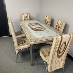 New In The Box 📦 Dining Table With 6 Chairs - Delivery Available 
