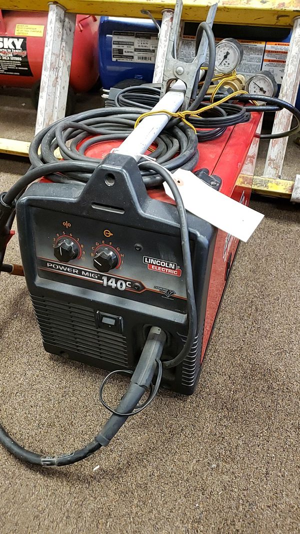 Lincoln Electric Power Mig 140C Welder for Sale in ...