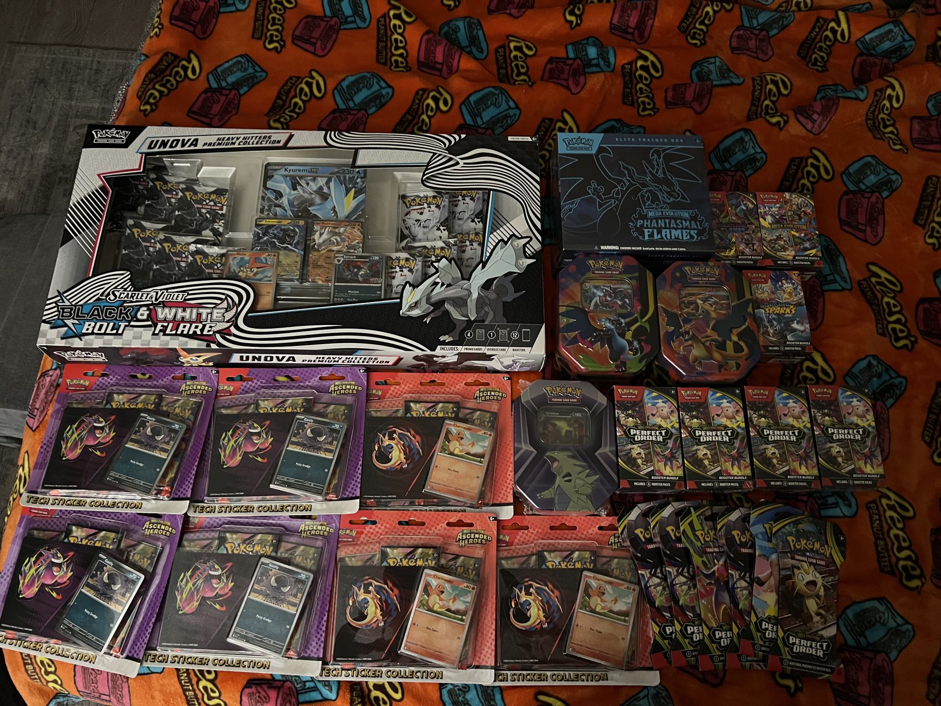 Pokemon ascended heroes , perfect order , phantasmal flames , mega evolution,