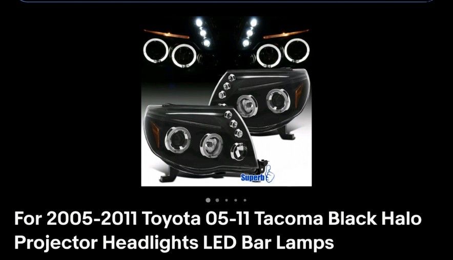 Brand New In Box Tacoma Projector HID LED LIGHTS