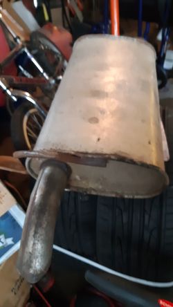 Muffler for car from a mercury sable Taurus