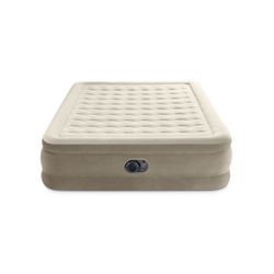 Intex Ultra Plush 20" Queen Air Mattress with 120V Internal Pump