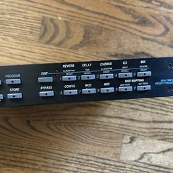 Alesis Vintage Midiverb III 16-Bit Digital Effects Processor Reverb Delay Chorus