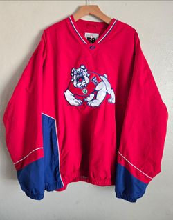 Vintage Fresno State Bulldogs Windbreaker Jacket