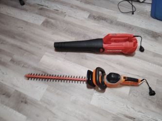 Craftsman Electric Leaf Blower and Hedge Trimmer