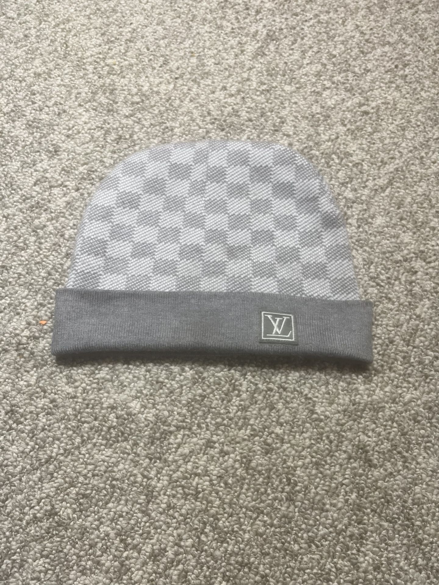 Louis Vuitton Gray Beanie 