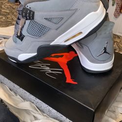 Cool Gray Jordan fours