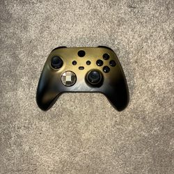 Gold And Black Xbox Controller