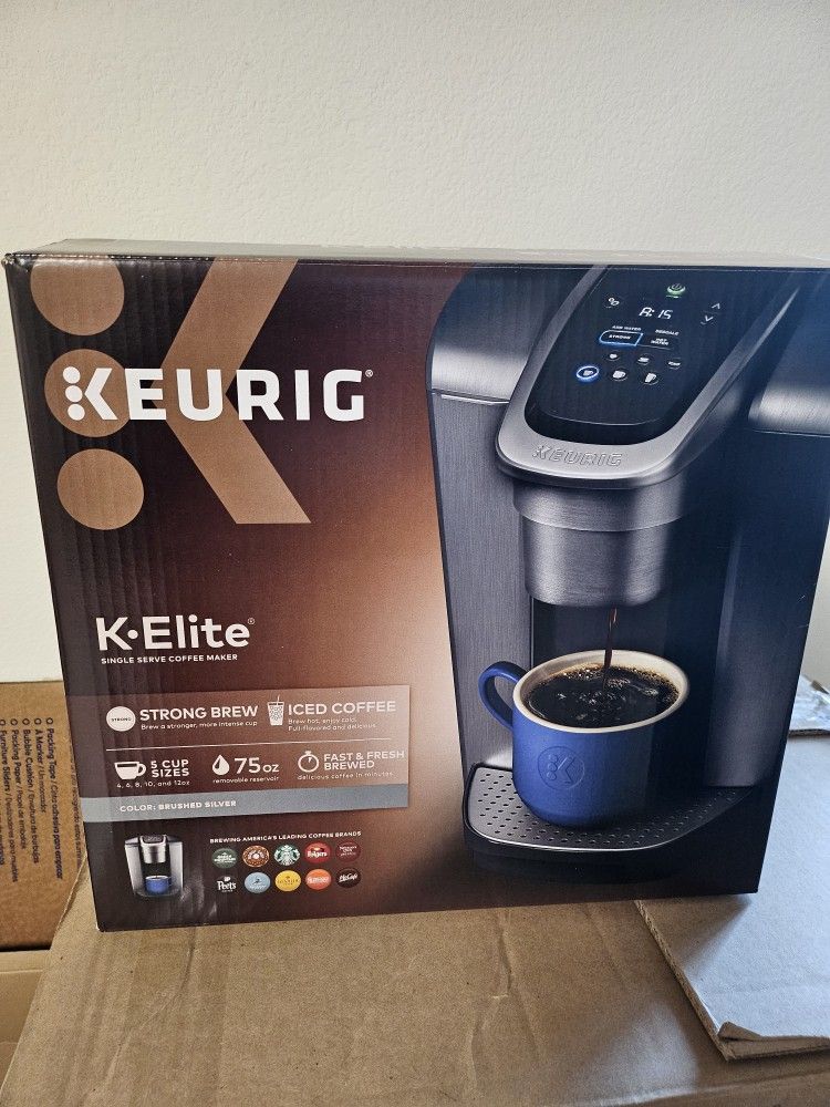 Keurig K-Elite Single Serve Coffee Maker