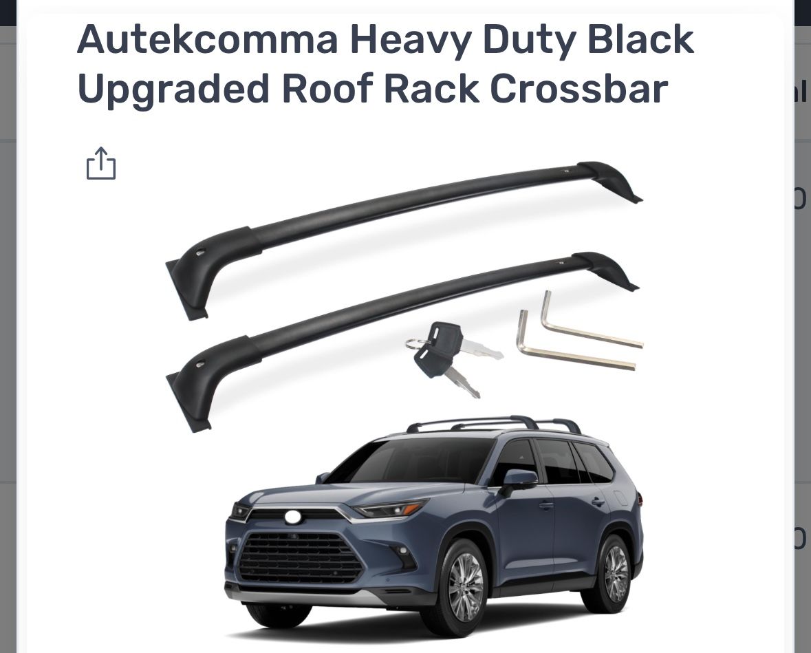 Toyota Roof Rack Crossbar