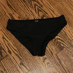 Solid Black Bikini Bottom 