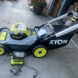 40V HP Brushless 21 in. Cordless Battery Walk Behind Self-Propelled Lawn Mower with (2) 6.0 Ah Batteries and Charger