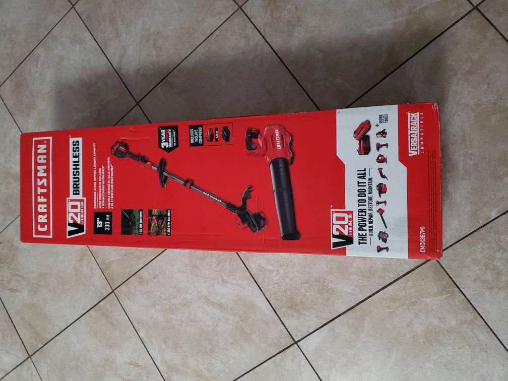 Craftsman Leaf Blower And Trimmer Combo