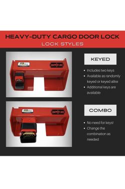Steel Heavy Duty Cargo Door Lock 