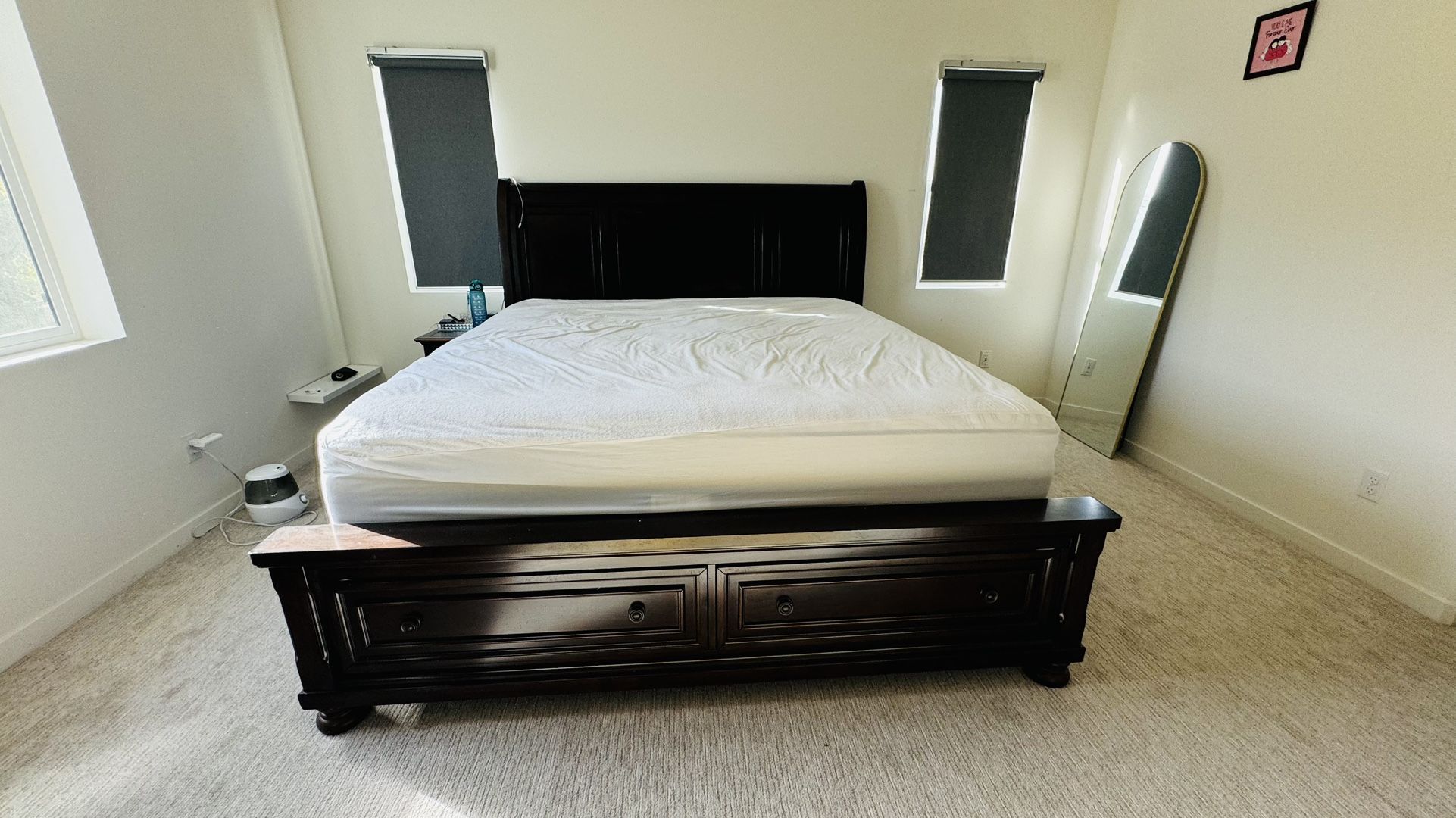 For Sale: Bed Frame with Mattress - Excellent Condition!