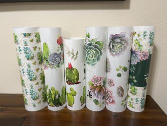 Belles and Whistles Succulents and Cacti Transfers
