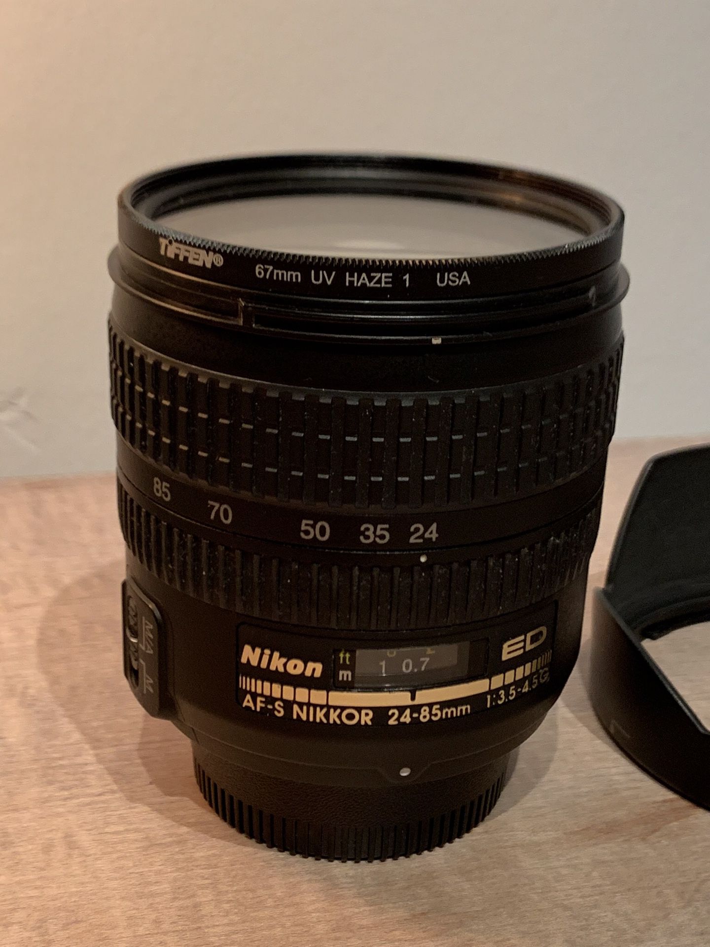 Nikon 24-85 3.5-4.5G Lens