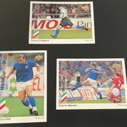 1994 World Cup soccer Cards - Multiple Lots