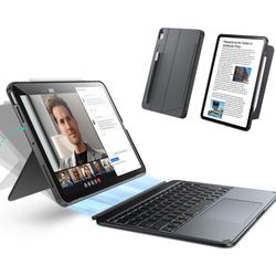 ESR For IPad Air 13 Inch Case Keyboard M4/M3/M2 (2026/2025/2024), Magnetic Detachable Keyboard, Portrait/Landscape Modes, Large Click-Anywhere Trackpa