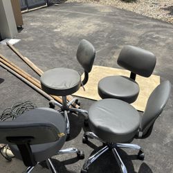 Swivel Chairs Grey (4)