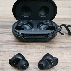 SAMSUNG GALAXY BUDS SM-R170 IN-EAR WIRELESS EARBUDS HEADPHONES - BLACK SR W/CASE