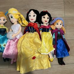 Disney fluffy dolls