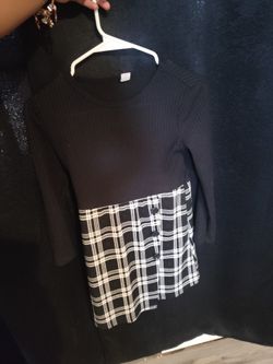 Black And White Dress