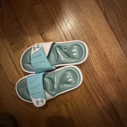 Under Armor Youth 1 Slides Boys Blue