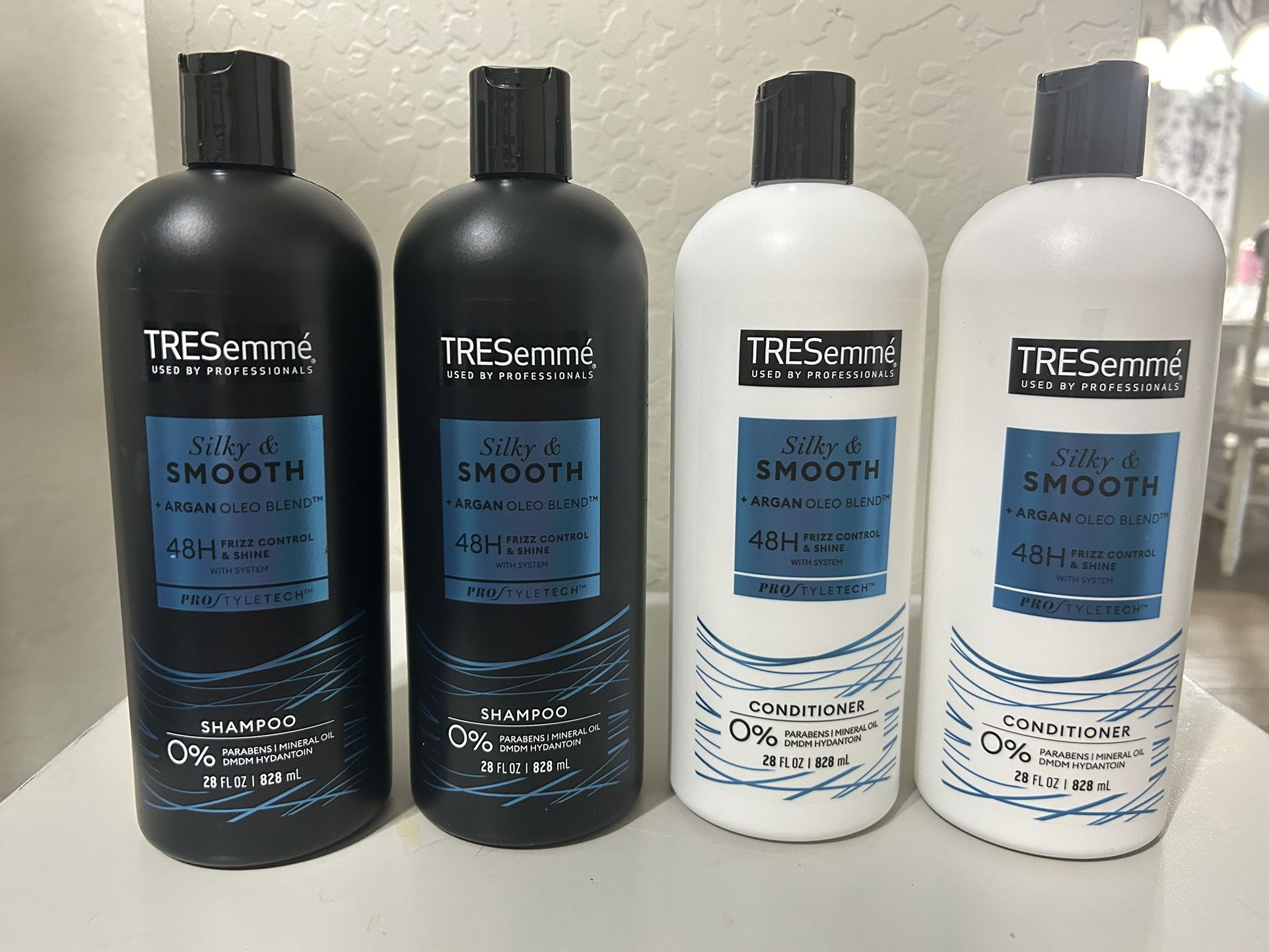 TRESEMME SILKY & SMOOTH SHAMPOO & CONDITIONER 