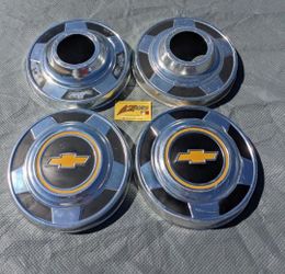 Full Set Of Chevy K10 Truck K5 Blazer Suburban Hubcaps 