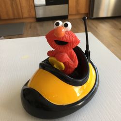 Vtg ILLCO Muppets Elmo Sesame Street Bumper Orange Car