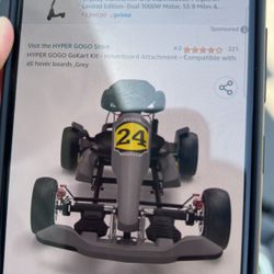 Hyper Gogó Go kart Kit Hoverboard Attachment