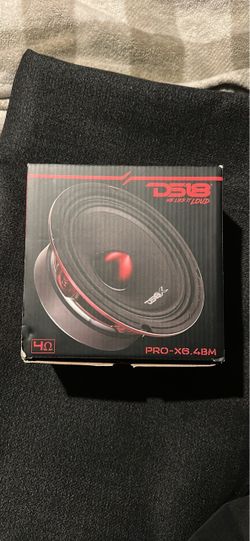 2 pairs Ds18 speakers OBO