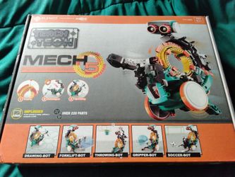 "Mech-5" Mechanical Coding Robot STEM Building Kit