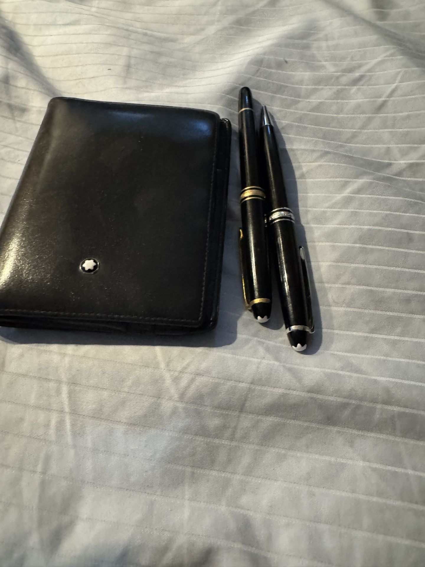 Montblanc Wallet And Pens